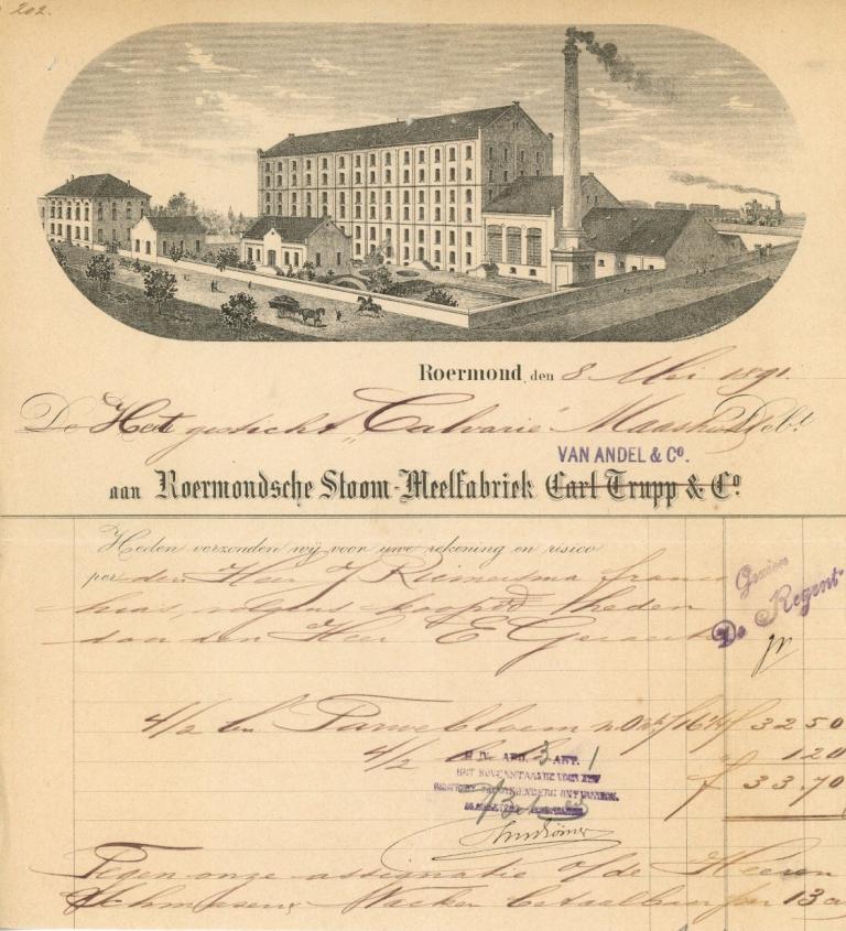 Limburgs landschap op briefhoofden (1850-1967)