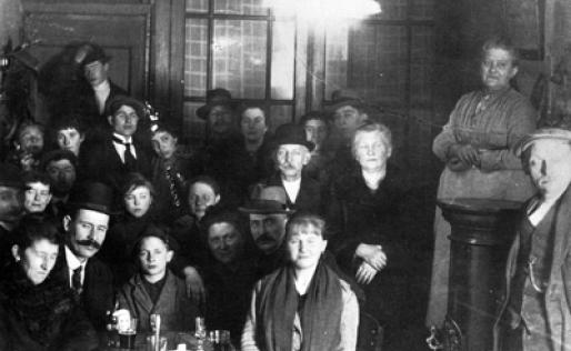Café Boschstraat Maastricht, 1910.